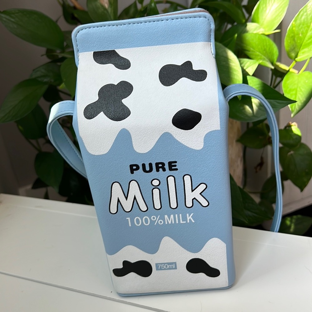 Pure Milk Crossbody Bag / Purse